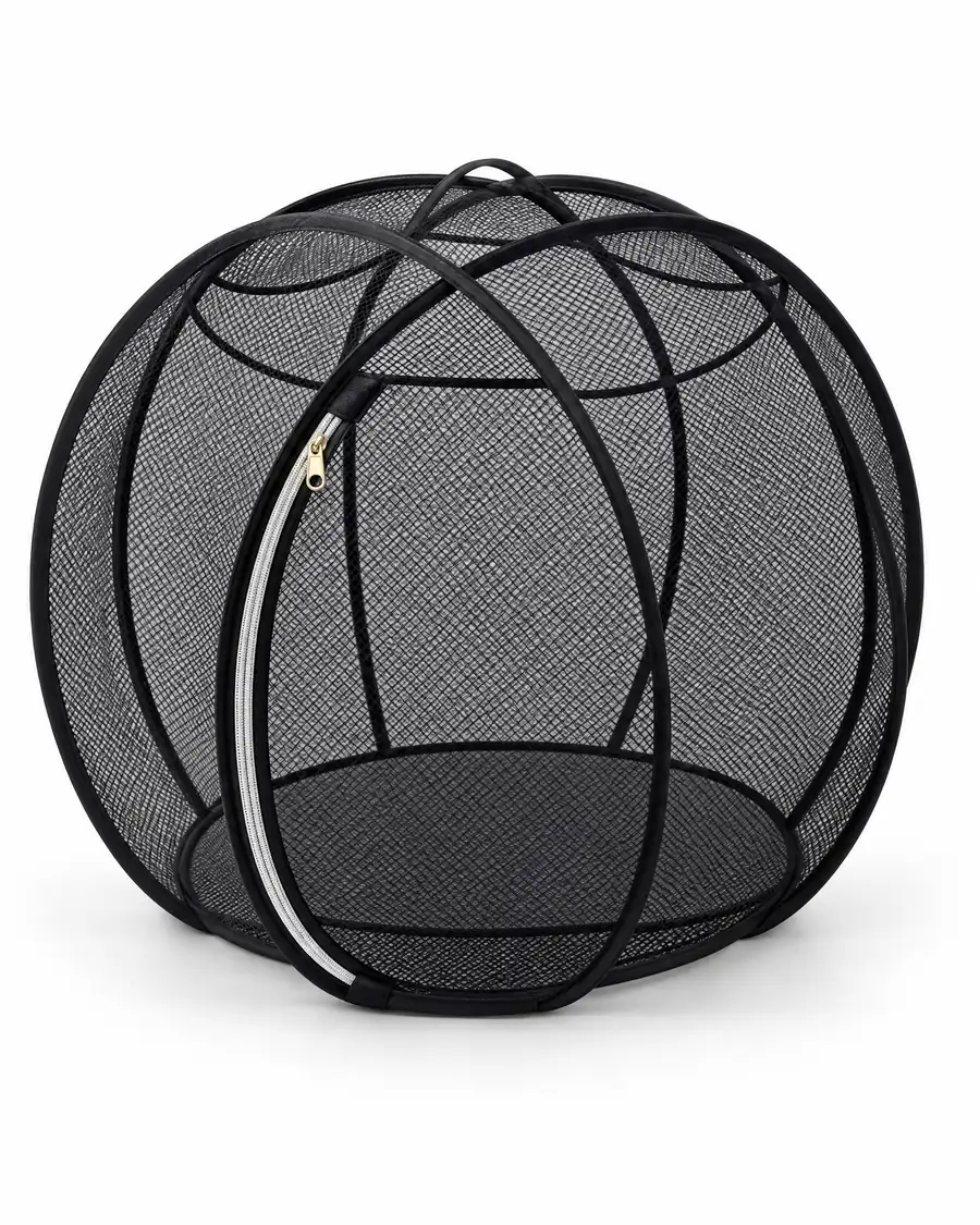 Pop-Up Pet Orbit, Black, front